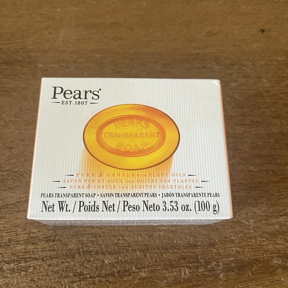 Lot‎ of 3 Bath Soaps Pears Transparent Karitzia Orange Hibiscus Tuscan Lemon